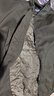 男裝秋冬季加絨加厚防寒工裝棉服工作穿的勞保服大碼外套夾克棉衣 軍綠色【內里加厚】 2XL 【建議160-180斤】 曬單實拍圖