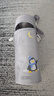 膳魔師（THERMOS）兒童保溫杯316L不銹鋼吸管杯帶杯套手提小學(xué)生上學(xué)外出便攜杯TCKL 曬單實拍圖