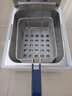 圓貿(mào)電炸爐商用油炸鍋油炸機(jī)油條機(jī)電炸鍋油炸爐炸串機(jī)油條薯?xiàng)l機(jī)小吃設(shè)備 10L基礎(chǔ)款帶炸籃+蓋子（商用不推薦） 曬單實(shí)拍圖