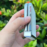 魔巖適用華為P50pocket手機殼真皮折疊屏pocket s保護套pocket2防摔硬殼簡約女 華為p50pocket【優(yōu)雅白】電鍍真皮 曬單實拍圖