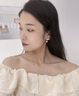 紀(jì)詩哲（GIEVSZHE）不規(guī)則大圓圈圈耳環(huán)女復(fù)古氣質(zhì)時尚耳釘耳飾生日禮物送女友老婆 免費(fèi)刻字/代寫賀卡服務(wù) 免費(fèi)刻字/代寫賀卡-精品禮盒 曬單實(shí)拍圖