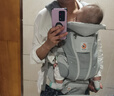 ERGObaby二狗背帶嬰兒抱娃神器四季透氣外出旅行遛娃神器breeze解放雙手 【店長力薦】breeze透氣款珍珠灰 曬單實拍圖