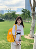 多菲尼森t恤上衣女2025新款爆款夏季白色純棉寬松短袖今年流行漂亮小衫 穿紅鞋的黑喵 M碼 曬單實(shí)拍圖