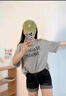 粉媚夢牛仔短褲女夏季外穿褲子牛仔褲女士2025新款辣妹超短褲美式女褲 復古深藍翻邊短褲 M 【建議95-105斤】 曬單實拍圖