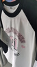 安奈兒（Annil）【記憶棉涼感T】童裝女童短袖T恤2025夏新款短款修身速干 黑色 150 曬單實(shí)拍圖
