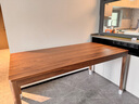 無(wú)印良品（MUJI）【設計師系列】黑胡桃木實(shí)木餐桌 桌子 WN KC66CC1A 4人用:長(cháng)150*寬80*高75cm 曬單實(shí)拍圖