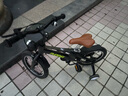 鳳凰兒童自行車男女小孩初學(xué)鎂合金輔助輪單車 法拉利 14寸輻條輪抱剎 曬單實(shí)拍圖
