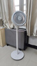 美的（Midea）【暴風(fēng)循環(huán)】空氣循環(huán)扇大風(fēng)量搖頭電風(fēng)扇家用臺(tái)式落地扇輕音臥室節(jié)能小風(fēng)扇柔風(fēng)輕羽扇 FGA24TQ 曬單實(shí)拍圖