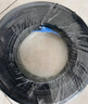 HAILE海樂 皮線光纖延長線電信級 單模單芯1芯3鋼絲SC-SC皮線尾纖 室外入戶線200米GJYXCH-2SC-200S黑色 曬單實拍圖