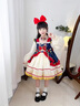 G.DUCKKIDS小黃鴨童裝洛麗塔公主裙女童裙子夏季白雪裙子兒童生日禮服裙女孩 裙子+裙撐 100 建議2~3歲（ 90-100cm） 曬單實(shí)拍圖