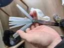 三量高精度0.02塞規(guī)間隙尺塞尺單片厚薄規(guī)套裝塞尺 26件套（0.02-1.0mm）塞尺*100  曬單實拍圖