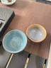 漢帝唐韻（HDTYU）青瓷主人杯手工茶杯單杯個(gè)人茶盞哥窯冰花高端冰裂紋功夫茶具碗杯 藍(lán)冰圓融杯 曬單實(shí)拍圖