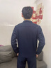 耐帝高端工作服男裝春秋工程服套裝防靜電工裝電工耐磨企業(yè)勞保服定制 【套裝】-藏藍(lán)色 （152款） 3XL (185) （建議170-190斤） 曬單實(shí)拍圖