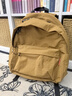 Subtle雙肩包背包旅行輕便戶(hù)外大容量電腦大學(xué)生男女書(shū)包 升級款 木棕 曬單實(shí)拍圖