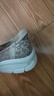 斯凱奇（Skechers）閃穿鞋女鞋蕾絲單鞋透氣休閑鞋軟底平底鞋健步鞋一腳蹬158858 曬單實(shí)拍圖