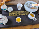 紀(jì)詩哲高檔茶具整套套裝景德鎮(zhèn)青瓷功夫茶杯蓋碗家用男士生日喬遷禮物盒 青瓷山水【高端禮盒】 16件 曬單實拍圖