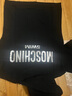 莫斯奇諾（moschino）Swimwear 女士黑色棉質(zhì)連帽拉鏈外套 2 V1706 2112 0555 L 曬單實(shí)拍圖