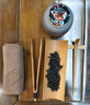 叁旬 竹境四件套 天然竹制碳化茶則茶夾茶勺 功夫茶道六君子配件 【竹境】茶藝四件套 曬單實(shí)拍圖