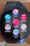 HUAWEI WATCH 5 46mm基礎(chǔ)款深錆色不銹鋼表殼蒼穹黑氟橡膠表帶首創(chuàng)X-TAP智感窗鴻蒙AI腕上小藝eSIM通信 曬單實拍圖
