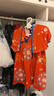 Shining Moment丨金玉滿(mǎn)堂 嬰兒裙子女童連衣裙女寶寶周歲禮服夏季裙子周歲衣服 金玉滿(mǎn)堂-漢服裙+開(kāi)衫2件套 73 曬單實(shí)拍圖