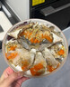 嗆蟹舟山紅膏蟹梭子蟹醬母蟹寧波熗蟹咸蟹生腌螃蟹海鮮醉蟹即食 單只8-10兩【2只 特大宴請送禮】 曬單實(shí)拍圖