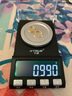 行金銀中黃金耳環(huán)999足金素圈耳環(huán)養(yǎng)耳耳圈計(jì)價(jià)生日禮物送女友圣誕節(jié)禮物 耳圈 克重多退少補(bǔ) 約1g 曬單實(shí)拍圖