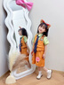 G.DUCKKIDS童裝兒童瘋狂動物城女童夏季新款朱迪尼克警官衣服男童卡通套裝 女童三件套 110 建議100-110cm4-5歲 曬單實拍圖