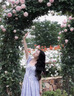 蕓蕁裙子女夏季2025新款溫柔風(fēng)茶歇法式泡泡袖紫色收腰長裙氣質(zhì)感蕾絲 紫色 XL 曬單實拍圖