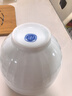 景德鎮(zhèn)官方高溫白瓷餐具簡(jiǎn)約影青雕刻瓷吃飯碗個(gè)人小碗中式家用創(chuàng)意碗 蓮座小碗*2 曬單實(shí)拍圖