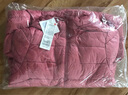 熒系白鴨絨秋冬可脫卸帽輕薄羽絨服女中長(cháng)款da碼超輕修身薄款輕便外套 粉紅色 可脫卸帽 L 曬單實(shí)拍圖