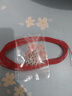 早紀(jì)  銀珠子99足銀散珠轉(zhuǎn)運珠按克稱克手鏈diy配件銀豆豆串珠圓珠隔珠女神節(jié)禮物七夕情人節(jié)禮物 足銀999大孔5MM6顆 曬單實拍圖