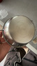 不銹鋼小吃碗兒輔食碗泡面碗防摔大號(hào)創(chuàng)意個(gè)性碗泡面碗水果碗勺子 13cm雙耳碗+卡皮巴拉勺 曬單實(shí)拍圖