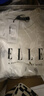 ELLE白色新中式氣質(zhì)無袖圓領(lǐng)T恤女2024夏季新款寬松顯瘦寫意上衣 米白 M 曬單實拍圖