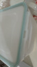 安買304不銹鋼飯盒三分格1000ml 上班族飯盒保溫餐盒便當(dāng)盒 藍色S1835 曬單實拍圖