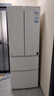 海爾（Haier）冰箱342升一級雙變頻風冷無霜雙開門四門法式多門三檔變溫超薄可嵌入Leader系列家用家電國家補貼 342升冰雪白+1級雙變頻+黑金凈味+冷藏三檔變溫 曬單實拍圖