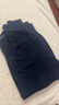 雅戈爾（YOUNGOR）羊毛衫男全綿羊毛羊毛衫舒適暖和厚度適中 VYQW639998FVA藏青色 L 105c 曬單實(shí)拍圖