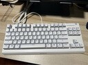賽睿（SteelSeries）Apex 3 TKL White 游戲鍵盤(pán) 緊湊型有線(xiàn)鍵盤(pán) 8區域RGB背光 IP32 薄膜鍵盤(pán) 84鍵 月曜白 游戲電競 曬單實(shí)拍圖