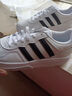 adidas ENTRAP休閑舒適運(yùn)動(dòng)板鞋少年感復(fù)古籃球鞋男女阿迪達(dá)斯   白色/黑色   42.5 曬單實(shí)拍圖
