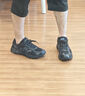 美津濃（MIZUNO）男鞋跑步鞋 夏季新款RACERV2輕便透氣休閑鞋黑色復古減震運動(dòng)跑鞋 D1GH2506-04/黑曜銀 /網(wǎng)面透氣 43 (280mm) (尺碼偏大，請拍小半碼) 曬單實(shí)拍圖