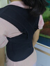 背背佳U9矯姿帶背部姿勢帶護腰帶兒童學生男女士坐姿端正坐姿站姿-M 曬單實拍圖