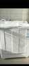 海爾（Haier）雙桶洗衣機(jī)半自動(dòng)自動(dòng)家用 10公斤大容量 家電國(guó)家補(bǔ)貼 以舊換新 雙缸XPB100-729S原廠品質(zhì)  曬單實(shí)拍圖