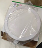 燈靈 led小明裝面板燈圓方形筒燈超薄平板吸頂燈燈具 明裝圓形21cm-白光18W 曬單實(shí)拍圖