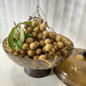 沃德百惠（WORTHBUY）水果盤家用客廳茶幾零食擺放盤高腳可瀝水堅(jiān)果干果盤子 鉆石帶蓋 曬單實(shí)拍圖