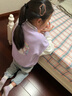 真維斯兒童外套春秋款女童棒球服男童帥氣衣服春季童裝上衣小孩洋氣春裝 紫 J奶茶白兔x/J奶茶白兔 140 曬單實拍圖