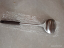 中諾316不銹鋼鍋鏟家用廚房用炒菜鏟子廚具長柄一體炒勺鐵菜鏟魚鏟湯 316不銹鋼梨花木鍋鏟 曬單實(shí)拍圖