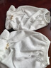 秋冬可愛(ài)防污袖套女白色羽絨服套袖工作防臟兒童袖頭學(xué)生護袖短款 白色 曬單實(shí)拍圖