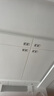 雷士（NVC）LED筒燈嵌入式網(wǎng)格柵吊頂燈現(xiàn)代極簡客廳無主燈斗膽燈雙頭方形燈 皓月-雙頭-暖白光-開孔75*160mm 曬單實(shí)拍圖