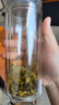水宜生玻璃杯雙層泡茶杯高檔男士水杯富氫防燙車(chē)載便攜商務(wù)杯子禮盒裝 【玉盞】銀離子抗菌禮盒版380ML 曬單實(shí)拍圖