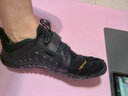 Vibram五指鞋女赤足鞋深蹲硬拉跳繩室內(nèi)健身鞋綜合運(yùn)動(dòng)訓(xùn)練跑步鞋五趾鞋 黑色（建議拍大一碼） 37 曬單實(shí)拍圖
