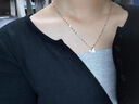 韓式都品雙層蝴蝶項(xiàng)鏈女鎖骨鏈氣質(zhì)輕奢小眾高級(jí)設(shè)計(jì)感夏季飾品鈦鋼頸鏈 雙層蝴蝶吊墜銀項(xiàng)鏈#XL86 曬單實(shí)拍圖